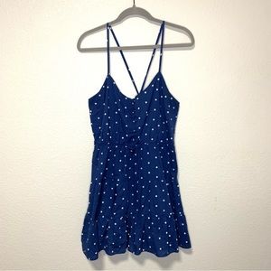 Blue Polka Dot Dress